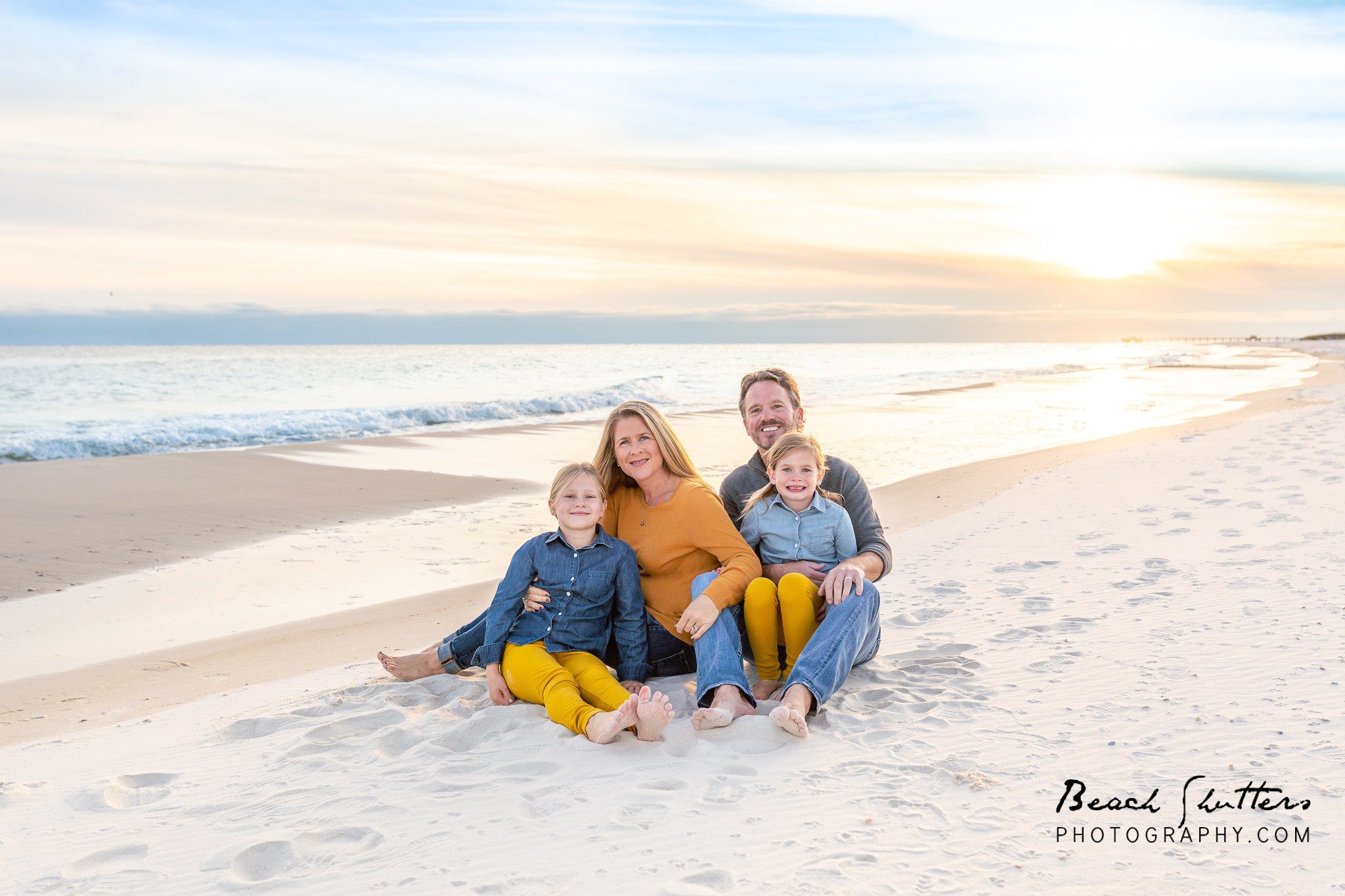 fall at Alabama beaches