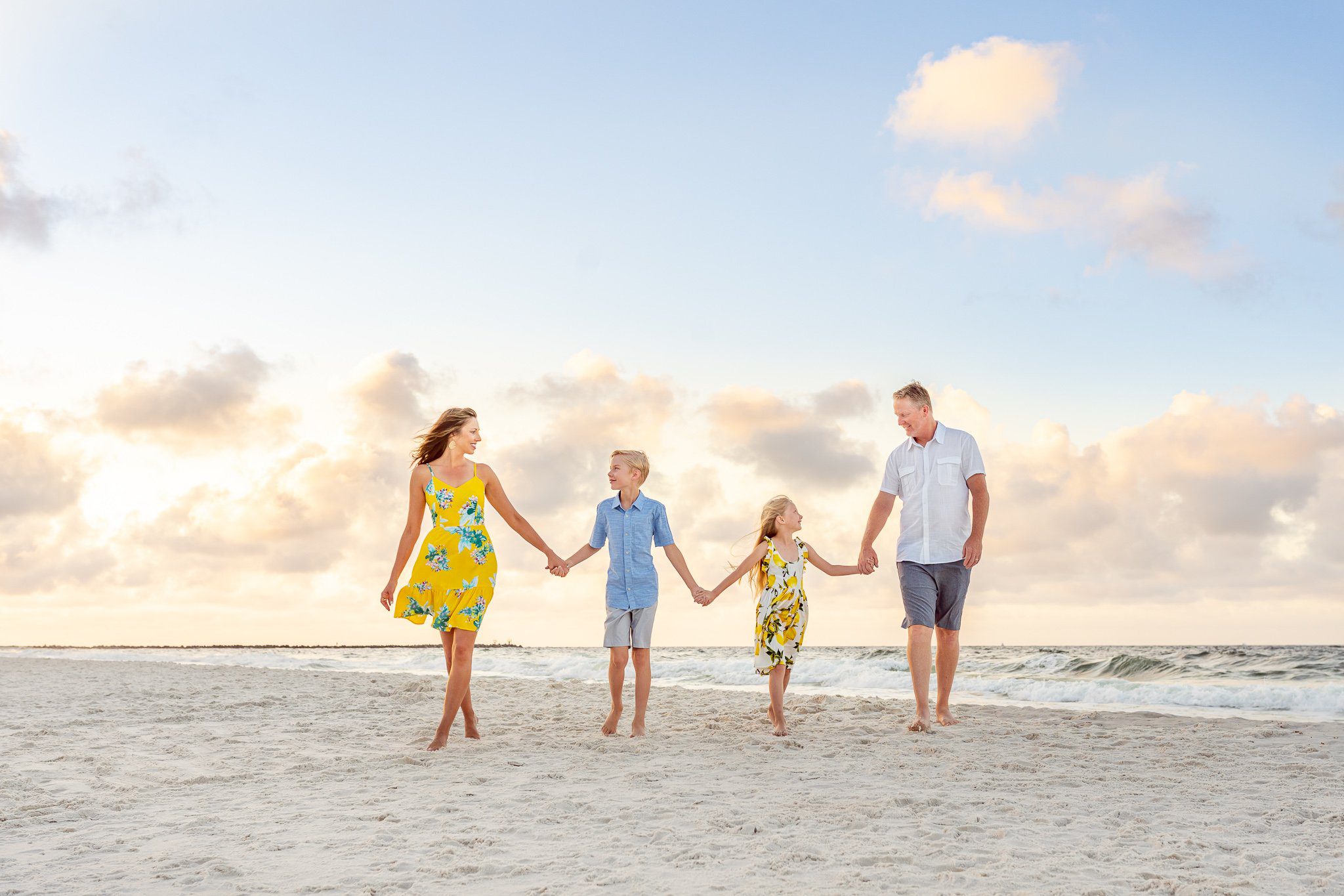 Beach photos in a magazine