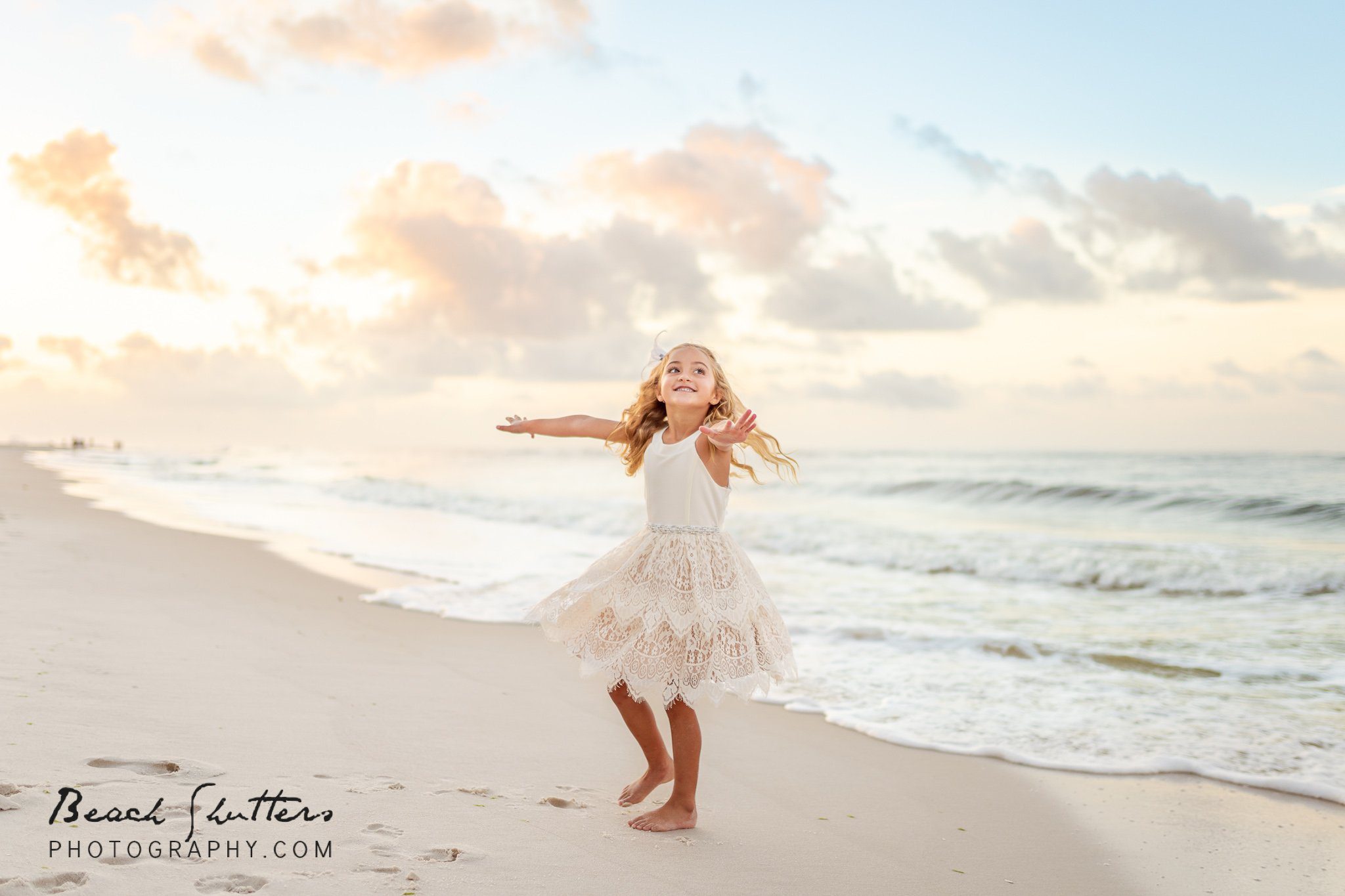 cloudy day photos at the beach