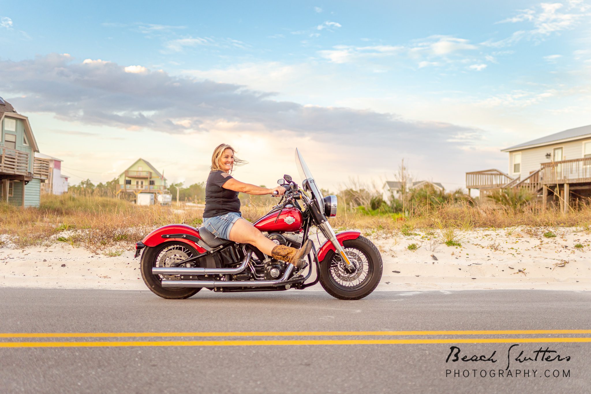 riding motorcycles in Gulf Shores
