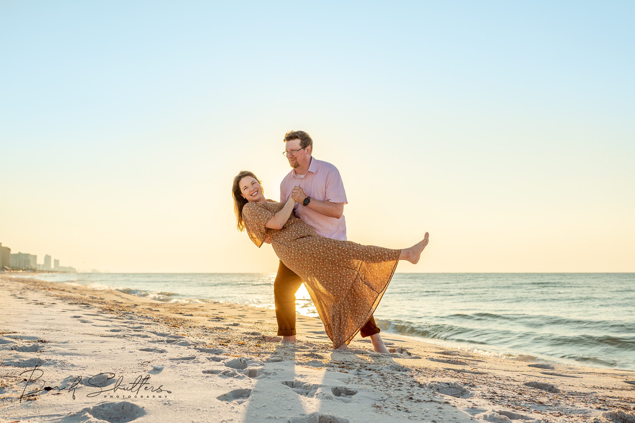 Family photos in the Florida panhandle area.
