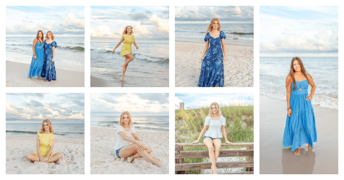 Beach portraits in Orange Beach, Al.