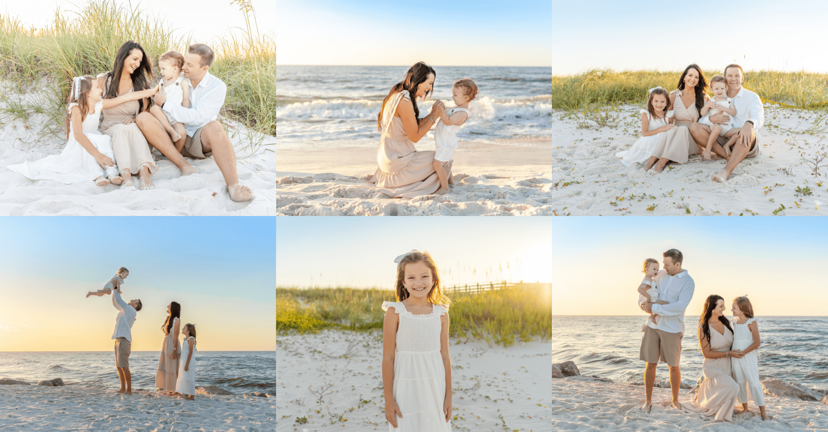 Orange Beach Alabama cute family, big vacation photos